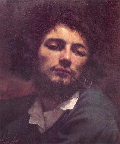 The man with a pipe, Gustave Courbet